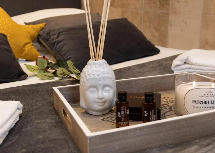 Διαμέρισμα Sous Mon Toi Topdestination-dijon - Sauna & Jacuzzi - Classe 3 Etoiles *